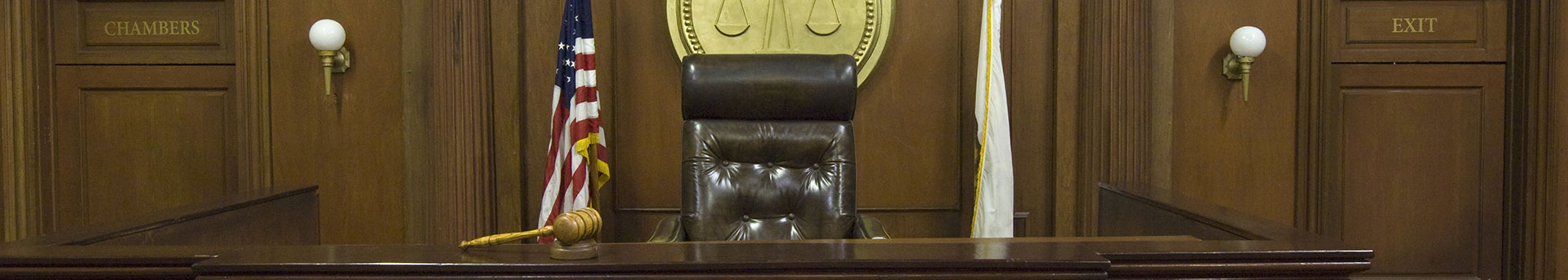 Courthouse, judges bench