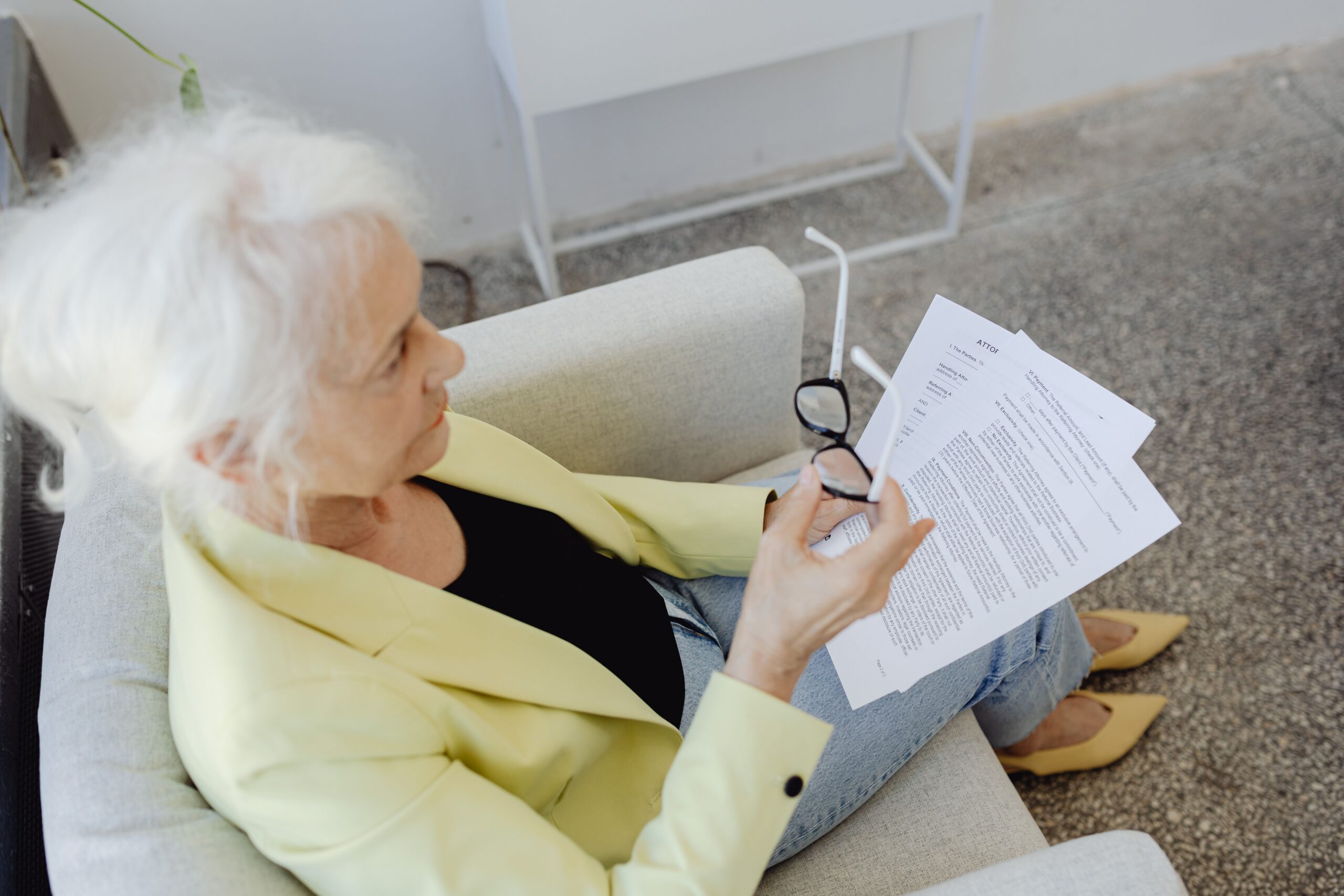 Open planner and estate planning documents on a desk, illustrating when to review your estate plan.